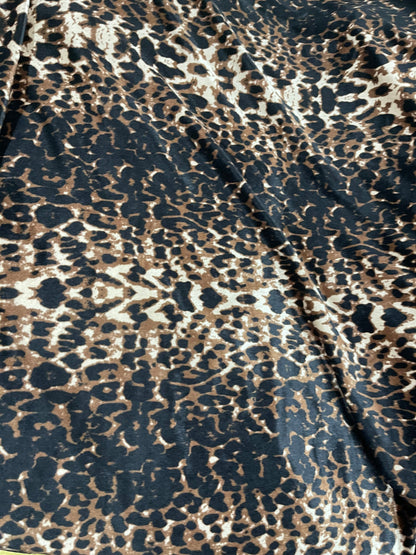 Black Jaguar design exotic animal print on great quality of stretch velvet 4-way stretch 58/60” Sold by the YD. Ships Worldwide