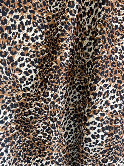 New Exotic Leopard design print on nylon spandex 4-way stretch 58/60” Sold by the YD. Ships Worldwide from Los Angeles California US