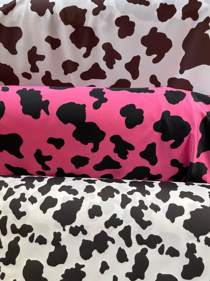 Exotic cow design print on best quality of nylon spandex 4-way stretch 58/60” Sold by the YD. Ships Worldwide from Los Angeles California US