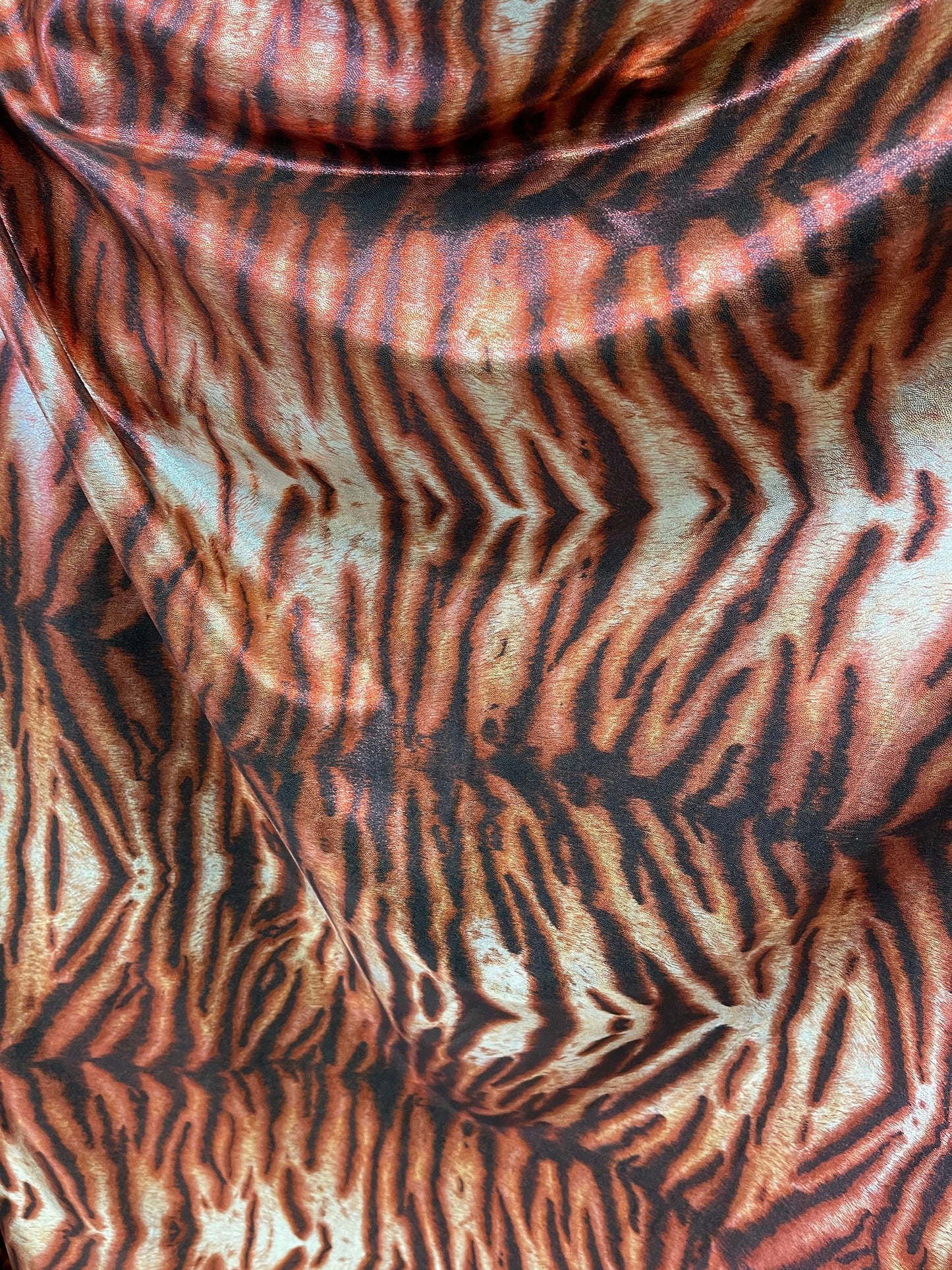 Exotic Tiger design print on poly spandex heavy quality 2-way stretch 58/60” Sold by the YD. Ships Worldwide from Los Angeles California USA