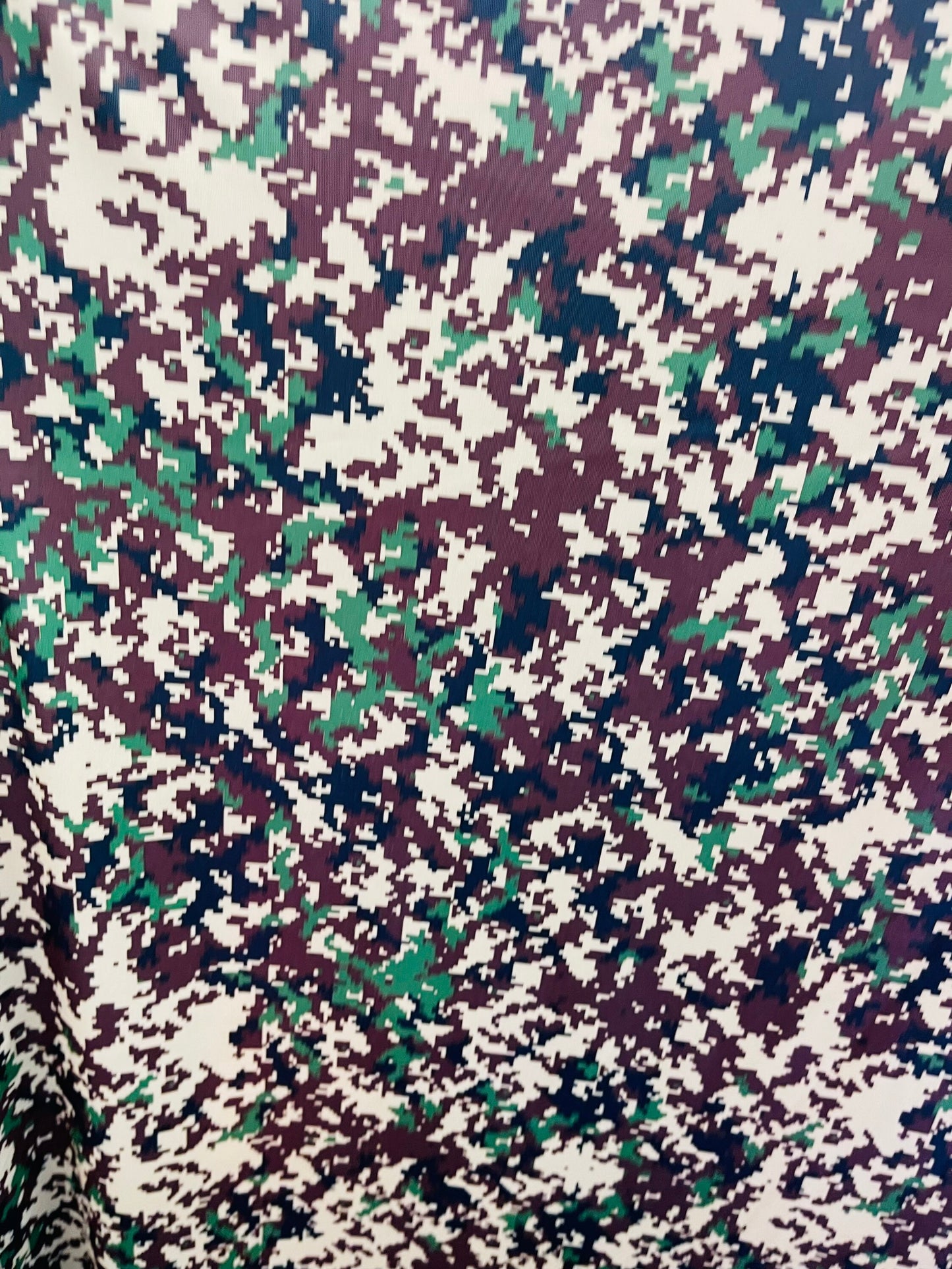 Army digital design camouflage print on great quality of nylon spandex 4-way stretch 58/60” Sold by the YD. Ships Worldwide