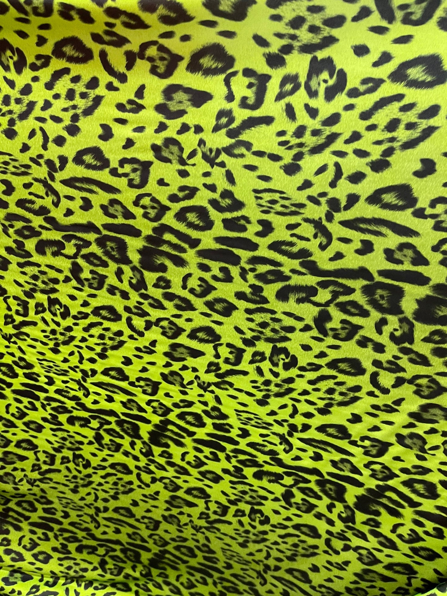 New Exotic Leopard design Green/Black print on great quality of nylon spandex 4-way stretch 58/60” Sold by the YD. Ships Worldwide from L.A