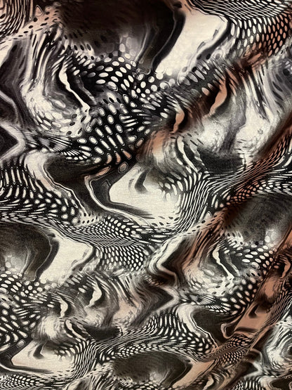 New Exotic abstract design Multi animal print on best quality of stretch velvet 4way stretch 58/60” Sold by the YD. Ships Worldwide from L.A