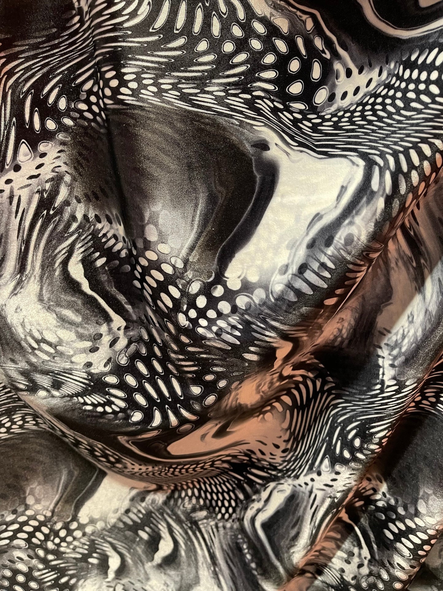 New Exotic abstract design Multi animal print on best quality of stretch velvet 4way stretch 58/60” Sold by the YD. Ships Worldwide from L.A