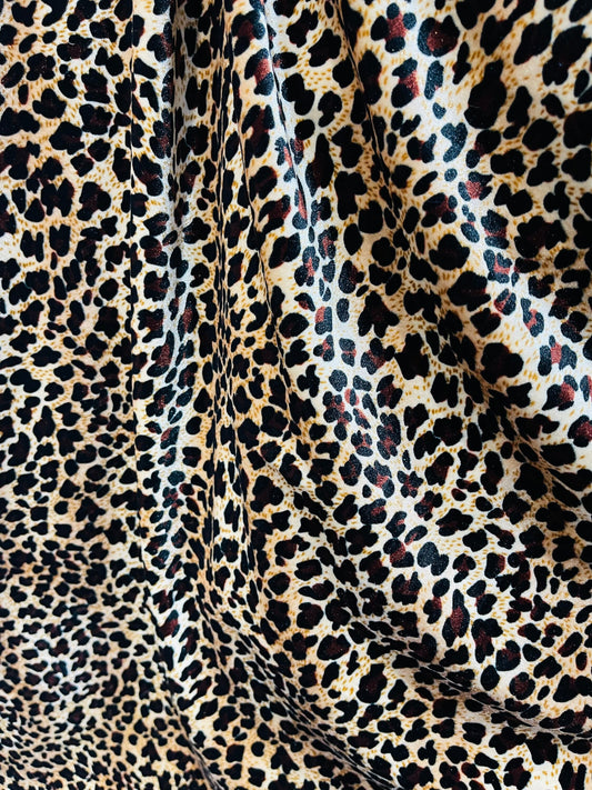 Cheetah design Exotic animal print on best quality of stretch velvet 4-way stretch 58/60” Sold by the YD. Ships Worldwide from Los Angeles