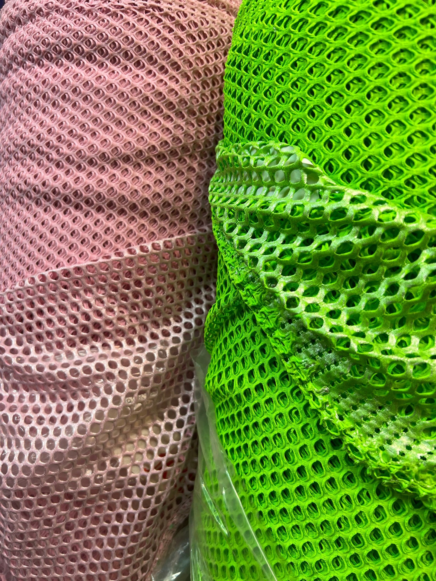 Metallic Diamond fishnet 4-way stretch spandex mesh with foil All over 58/60” Sold by the YD. Ships Worldwide from Los Angeles California US