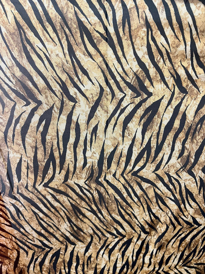 Exotic animal print on great quality of power mesh 4-way stretch 58/60” Sold by the YD. Ships Worldwide from Los Angeles California USA.