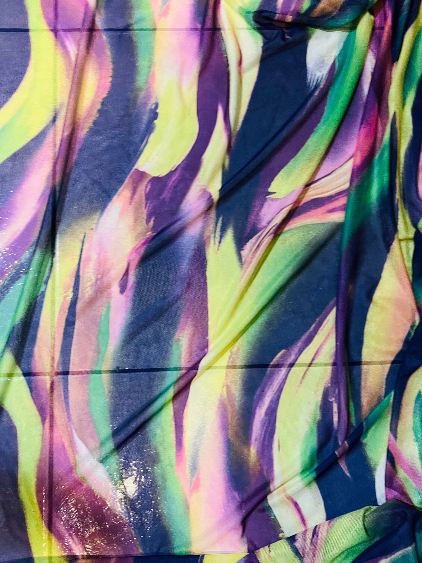 New tie dye abstract design print on best quality of power mesh 4-way stretch 58/60” Sold by the YD. Ships Worldwide from Los Angeles CA