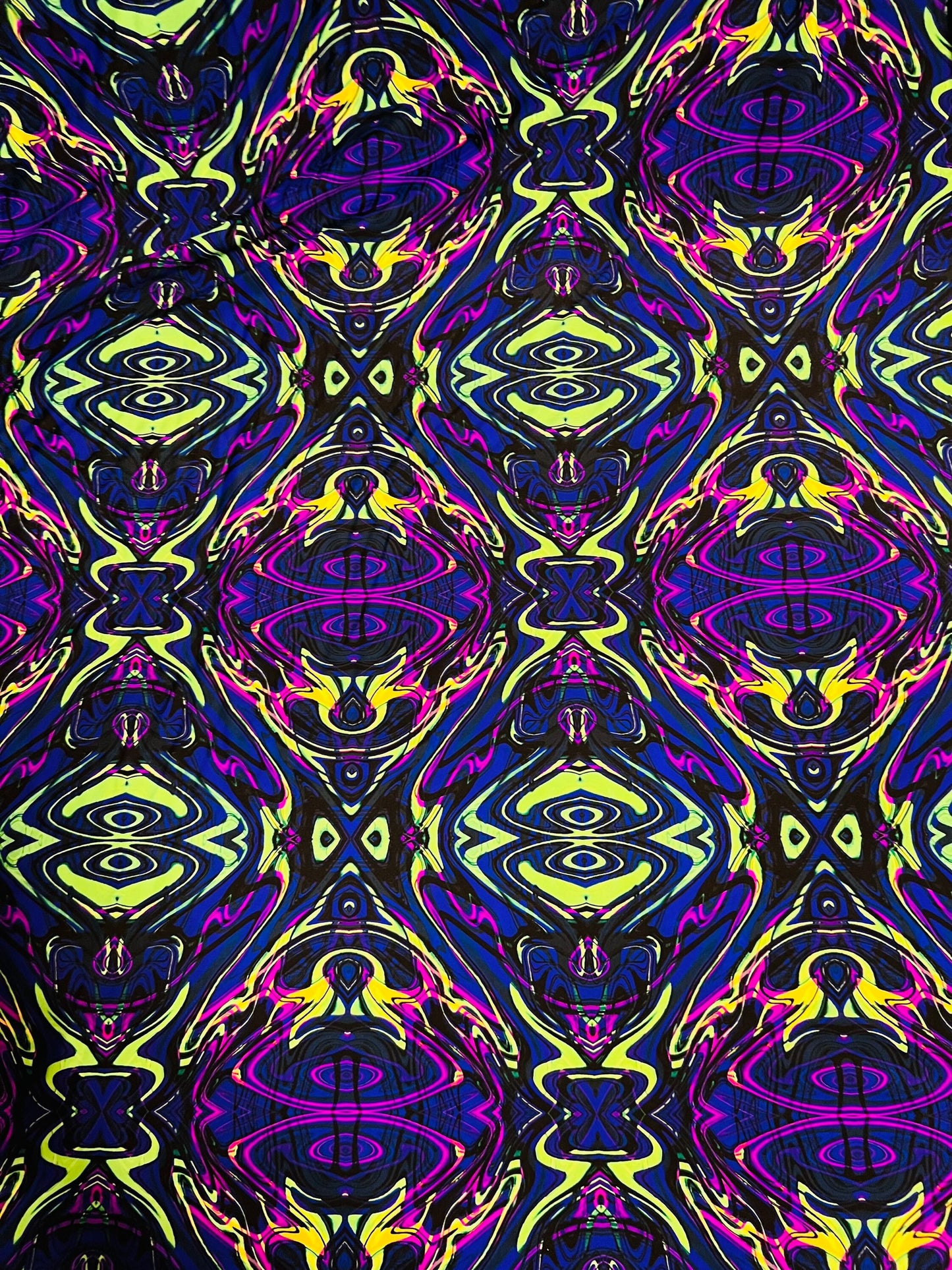 Modern abstract design purple/Multicolor print on best quality of nylon spandex;-way stretch 58/60”