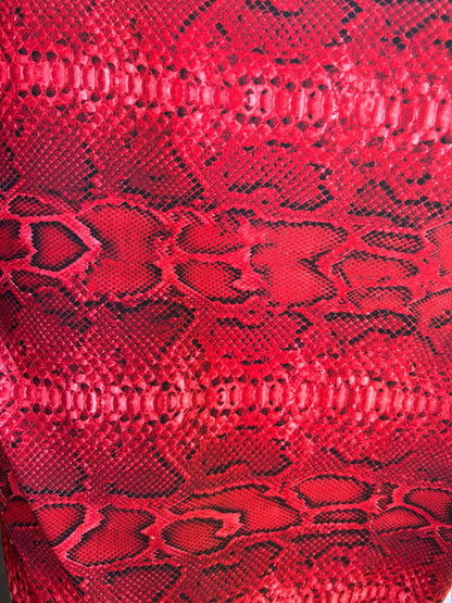 Cobra-Snake design exotic animal print on great quality of nylon spandex 4-way stretch 58/60” Sold by the YD. Ships Worldwide from L.A