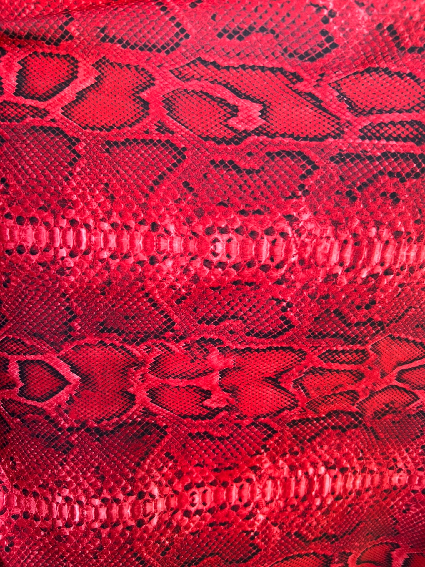 Cobra-Snake design exotic animal print on great quality of nylon spandex 4-way stretch 58/60” Sold by the YD. Ships Worldwide from L.A