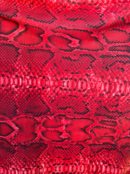 Cobra-Snake design exotic animal print on great quality of nylon spandex 4-way stretch 58/60” Sold by the YD. Ships Worldwide from L.A