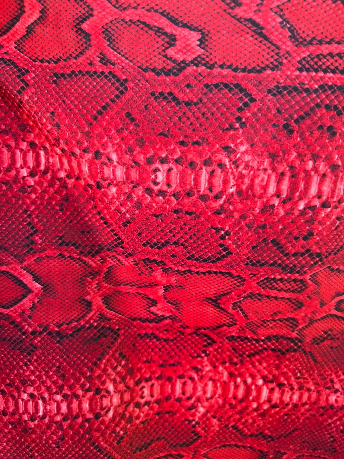 Cobra-Snake design exotic animal print on great quality of nylon spandex 4-way stretch 58/60” Sold by the YD. Ships Worldwide from L.A