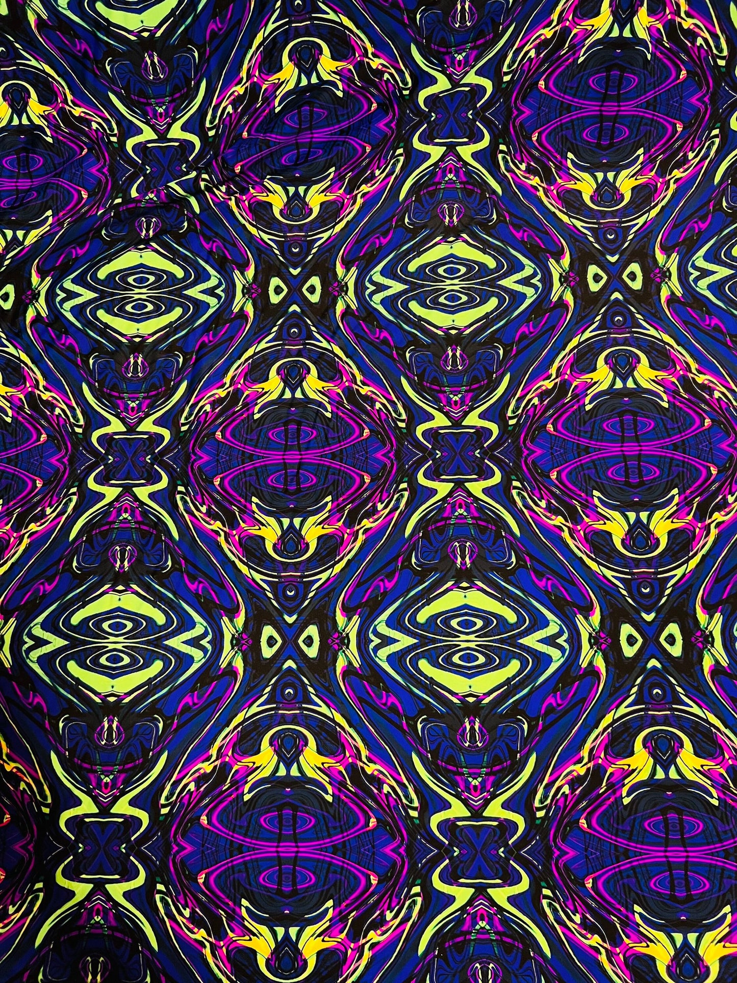 Modern abstract design purple/Multicolor print on best quality of nylon spandex;-way stretch 58/60”