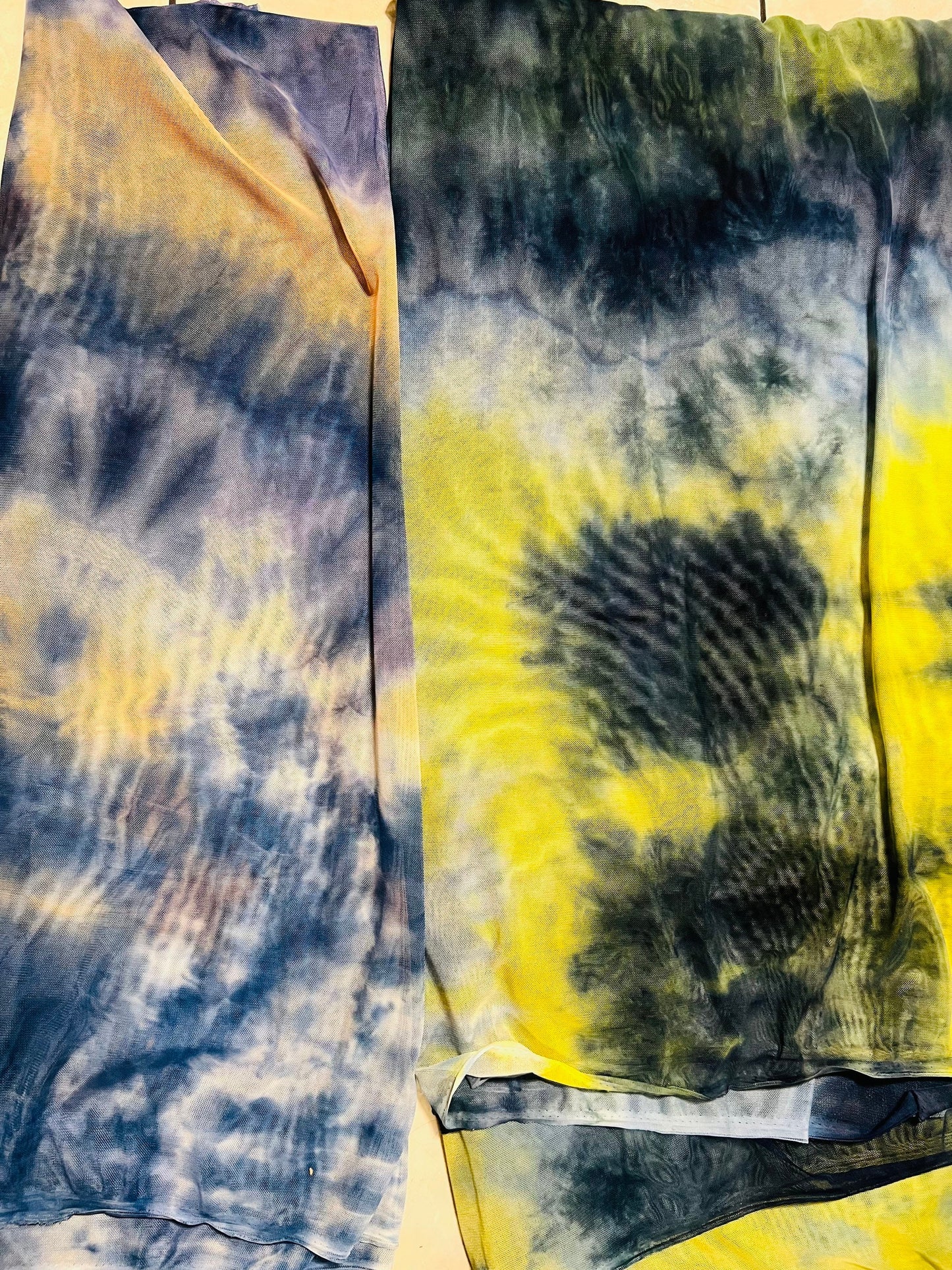 New tie dye design print on great quality of power mesh 4-way stretch 58/60” Sold by the YD. Ships Worldwide from Los Angeles California USA