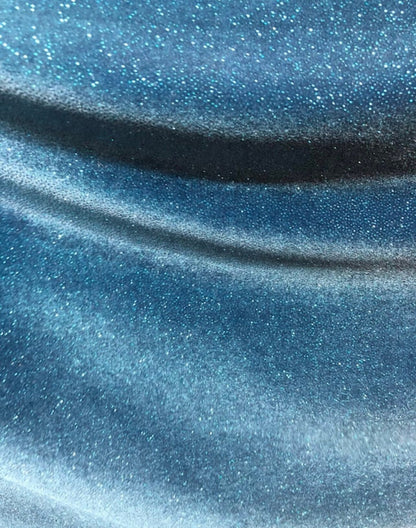 Luxury Glitter stretch velvet all over foil great quality spandex velvet 4-way 58/60” Sold by the YD. Ships worldwide