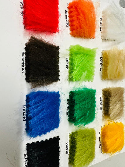 Luxury Faux Fur Shaggy design high quality Sold by the YD and 1/2 yd Ships worldwide from Los Angeles California USA