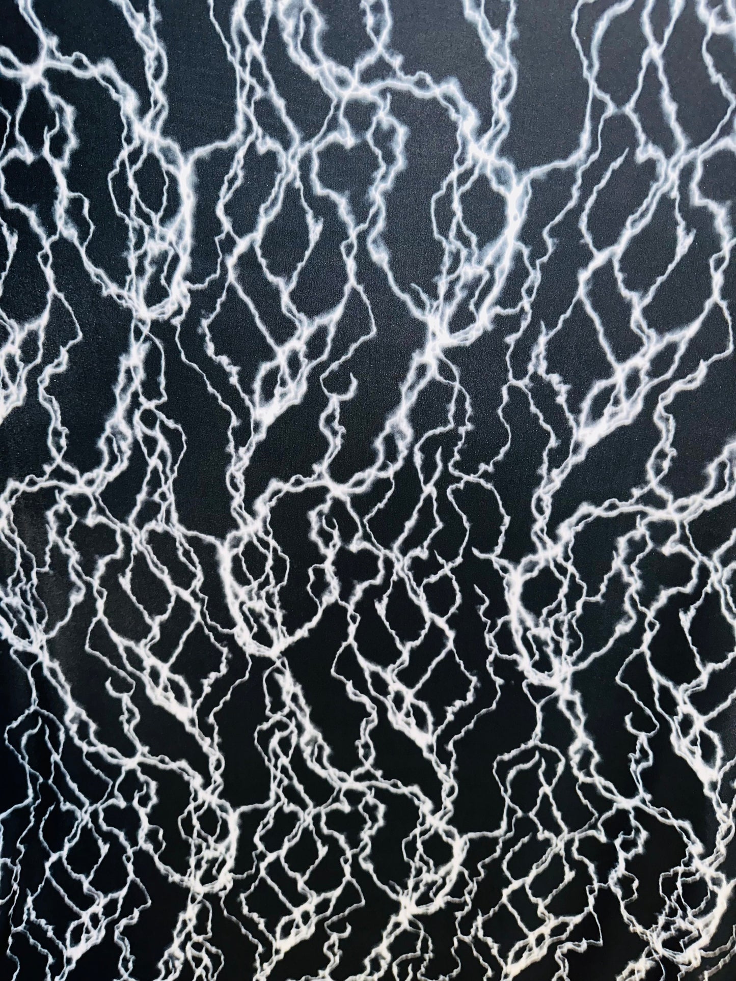 New Thunder Lightning bolt design print on great quality of nylon spandex 4-way stretch