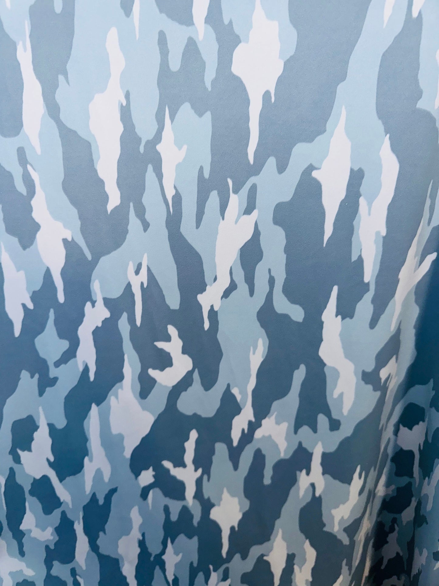 New camouflage design print on great quality of nylon spandex 4-way stretch 58/60”