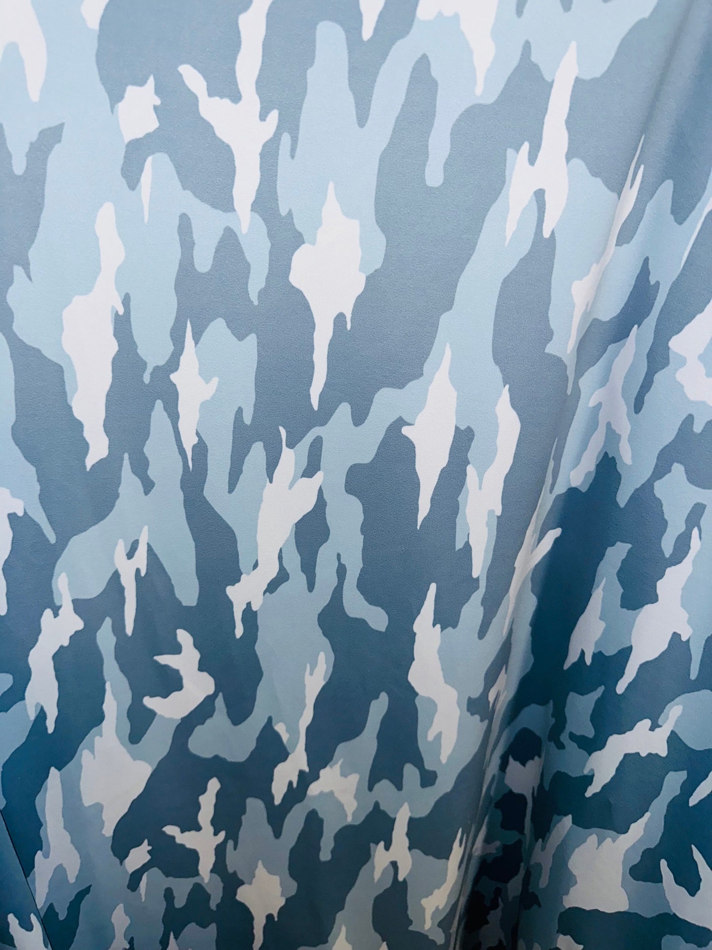 New camouflage design print on great quality of nylon spandex 4-way stretch 58/60”